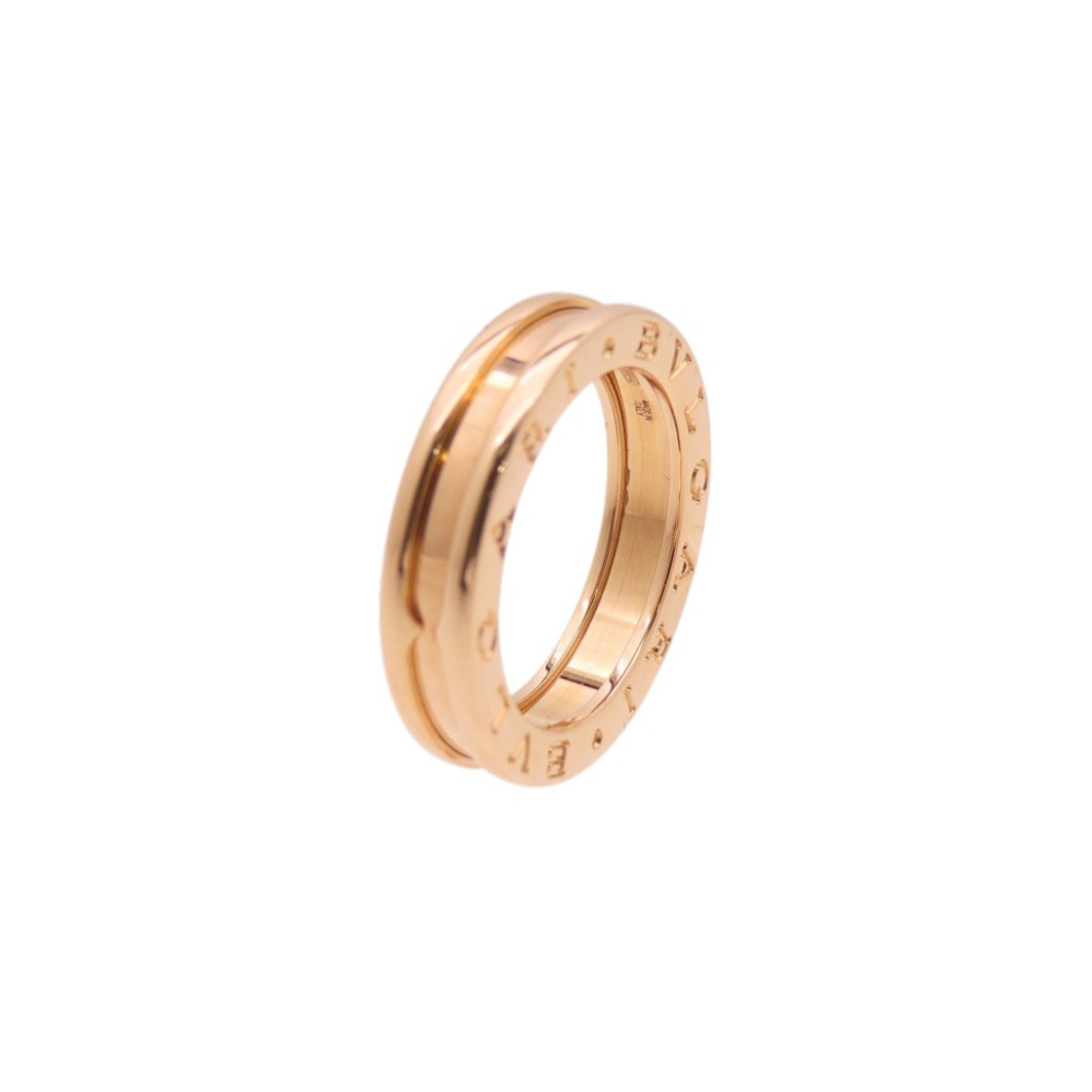 Like New Bvlgari B-Zero1 750pg Ring 51 18k Pink Gold B-Zero1 0390bvlgari Mens 2459$